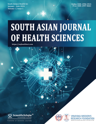 South Asian Journal of Health Sciences
